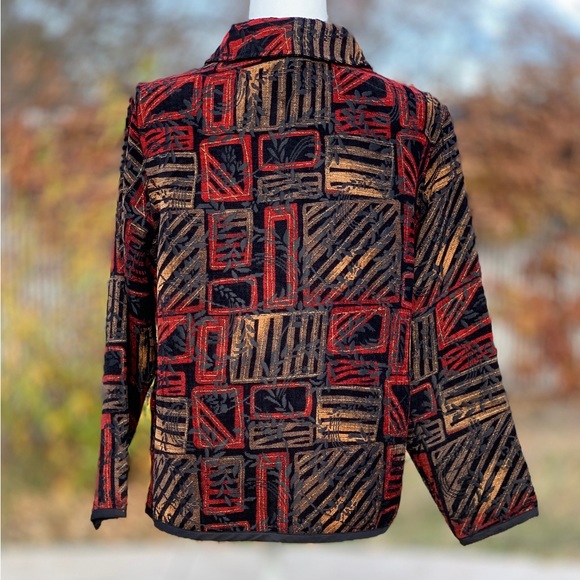 Coldwater Creek Reversible Velvet Jacket ~ Women’s PM - Picture 5 of 10